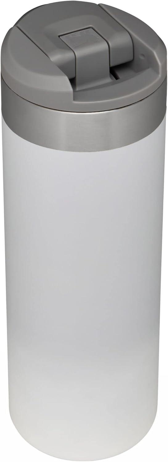 imageStanley AeroLight Transit Bottle 16 oz Locking Drink Through Lid Leak Resistant Water Bottle or Coffee Travel Mug Lightweight Insulated Stainless Steel BPAFree Rose QuartzCloud