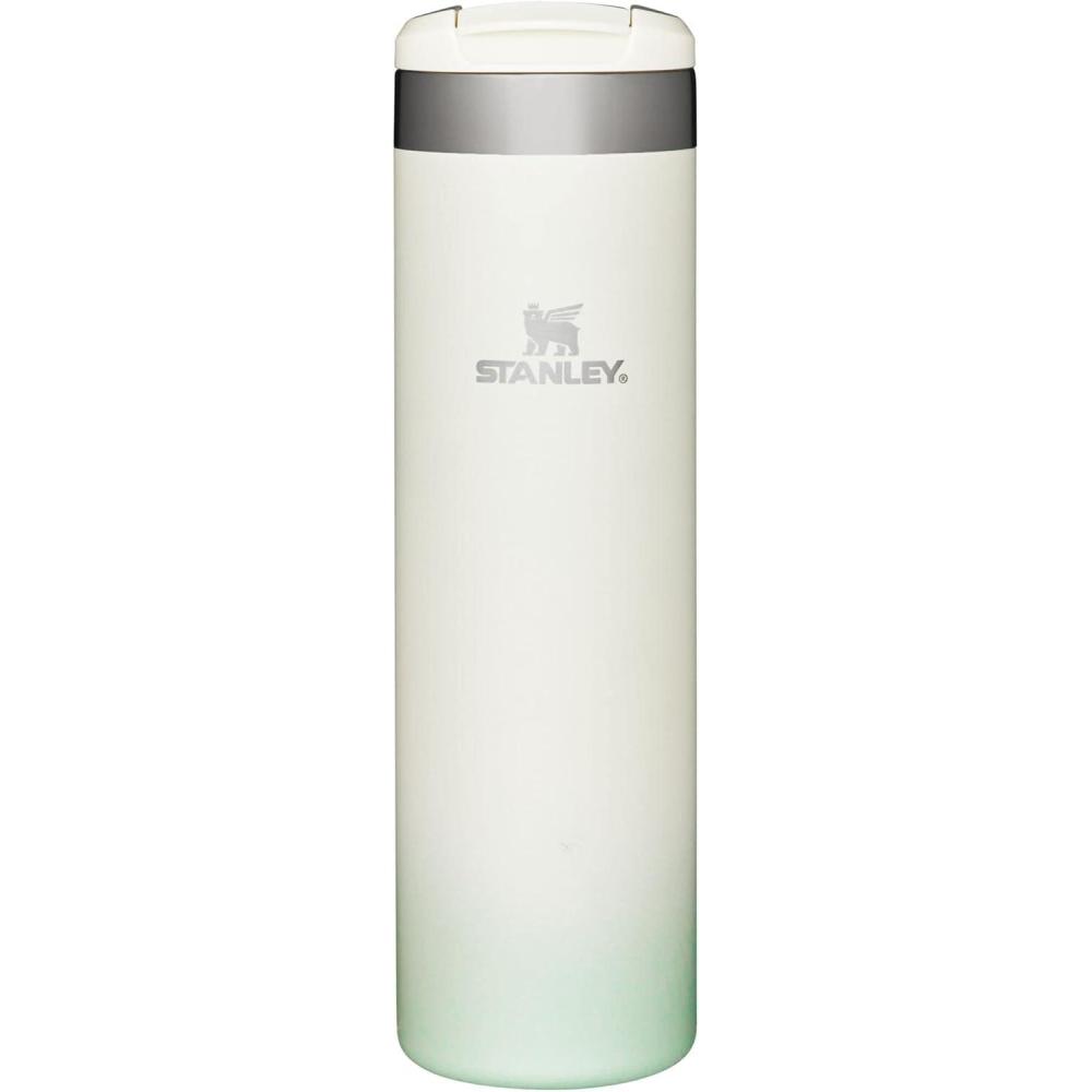 imageStanley AeroLight Transit Bottle 16 oz  Locking Drink Through Lid  Leak Resistant Water Bottle or Coffee Travel Mug  Lightweight Insulated Stainless Steel  BPAFree  Rose QuartzCream 20