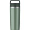 STANLEY Cafe To Go Travel Mug 16 oz | Leakproof Two-Part Drink Through Lid | Tumbler Cup for Coffee, Tea and Drinks | Insulated Stainless Steel Coffee Mug | BPA-Free | Cream Gloss(Hammertone Green)
