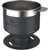 STANLEY Perfect Brew Pour Over | Manual Single Cup Coffee Maker | Drip Coffee Maker with Reusable Filter | Easy Clean Stainless Steel | BPA-Free | Hammertone Green(Black 2.0)