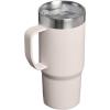 STANLEY The Everyday Suburban Mug | 16 oz | Drink Through Lid | Cup for Coffee, Tea and Drinks | Insulated Stainless Steel Coffee Mug | BPA-Free | Rose Quartz(Rose Quartz)