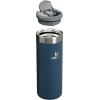 Stanley AeroLight Transit Bottle 16 oz | Locking Drink Through Lid | Leak Resistant Water Bottle or Coffee Travel Mug | Lightweight Insulated Stainless Steel | BPA-Free | Rose Quartz(Navy)