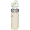 Stanley AeroLight Transit Bottle 16 oz | Locking Drink Through Lid | Leak Resistant Water Bottle or Coffee Travel Mug | Lightweight Insulated Stainless Steel | BPA-Free | Rose Quartz(Cream Glimmer)