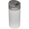 Stanley AeroLight Transit Bottle 16 oz | Locking Drink Through Lid | Leak Resistant Water Bottle or Coffee Travel Mug | Lightweight Insulated Stainless Steel | BPA-Free | Rose Quartz(Cloud)
