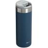 Stanley AeroLight Transit Bottle 16 oz | Locking Drink Through Lid | Leak Resistant Water Bottle or Coffee Travel Mug | Lightweight Insulated Stainless Steel | BPA-Free | Rose Quartz(Navy)