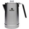 STANLEY Coffee Percolator 1.1QT, Stainless Steel Wide Mouth Coffee Press,Large Capacity, Ergonomic Handle, Dishwasher Safe(1.1QT)