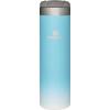 Stanley AeroLight Transit Bottle 16 oz | Locking Drink Through Lid | Leak Resistant Water Bottle or Coffee Travel Mug | Lightweight Insulated Stainless Steel | BPA-Free | Rose Quartz(Pool)