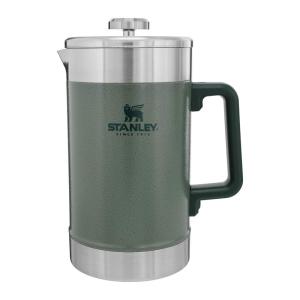 STANLEY Classic Stay-Hot French Press Coffee Maker 48 oz | 5 Minute Brew, 4 Hours Hot | Mesh Filter for Coffee Grounds | Insulated Stainless Steel French Press | BPA-Free | Rose Quartz(Hammertone Green)