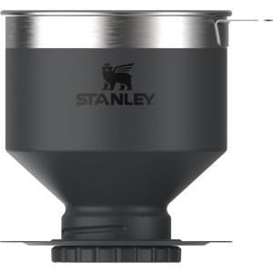 STANLEY Perfect Brew Pour Over | Manual Single Cup Coffee Maker | Drip Coffee Maker with Reusable Filter | Easy Clean Stainless Steel | BPA-Free | Hammertone Green(Black 2.0)