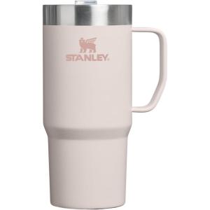 STANLEY The Everyday Suburban Mug | 16 oz | Drink Through Lid | Cup for Coffee, Tea and Drinks | Insulated Stainless Steel Coffee Mug | BPA-Free | Rose Quartz(Rose Quartz)