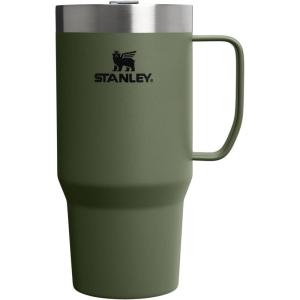 STANLEY The Everyday Suburban Mug | 16 oz | Drink Through Lid | Cup for Coffee, Tea and Drinks | Insulated Stainless Steel Coffee Mug | BPA-Free | Rose Quartz(Dried Pine)