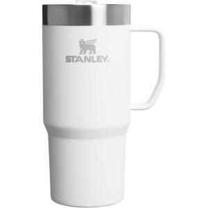 STANLEY The Everyday Suburban Mug | 16 oz | Drink Through Lid | Cup for Coffee, Tea and Drinks | Insulated Stainless Steel Coffee Mug | BPA-Free | Rose Quartz(Frost)
