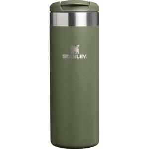 Stanley AeroLight Transit Bottle 16 oz | Locking Drink Through Lid | Leak Resistant Water Bottle or Coffee Travel Mug | Lightweight Insulated Stainless Steel | BPA-Free | Rose Quartz(Dried Pine)
