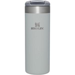 Stanley AeroLight Transit Bottle 16 oz | Locking Drink Through Lid | Leak Resistant Water Bottle or Coffee Travel Mug | Lightweight Insulated Stainless Steel | BPA-Free | Rose Quartz(Fog Glimmer)