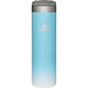 Stanley AeroLight Transit Bottle 16 oz | Locking Drink Through Lid | Leak Resistant Water Bottle or Coffee Travel Mug | Lightweight Insulated Stainless Steel | BPA-Free | Rose Quartz(Pool)