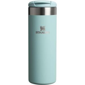 Stanley AeroLight Transit Bottle 16 oz | Locking Drink Through Lid | Leak Resistant Water Bottle or Coffee Travel Mug | Lightweight Insulated Stainless Steel | BPA-Free | Rose Quartz(Seafoam)