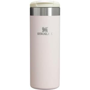 Stanley AeroLight Transit Bottle 16 oz | Locking Drink Through Lid | Leak Resistant Water Bottle or Coffee Travel Mug | Lightweight Insulated Stainless Steel | BPA-Free | Rose Quartz(Rose Quartz)