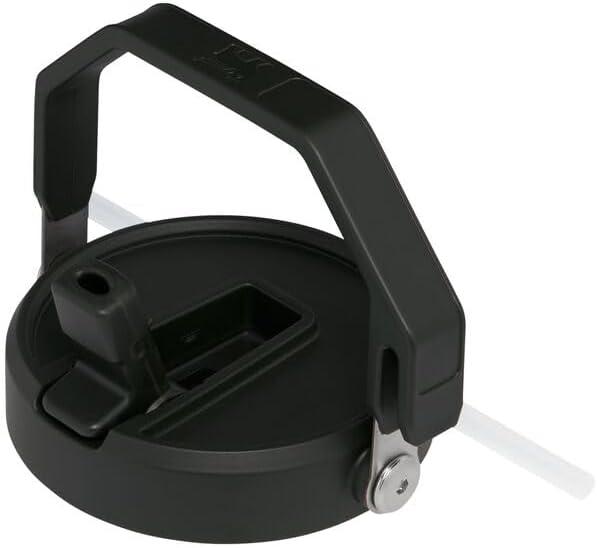 imageSTANLEY IceFlow 20 Flip Straw Jug with Handle 40 oz Twist On Lid and Flip Up Straw Leakproof for Travel and Sports Insulated Stainless Steel BPAFree Black 20Charcoal