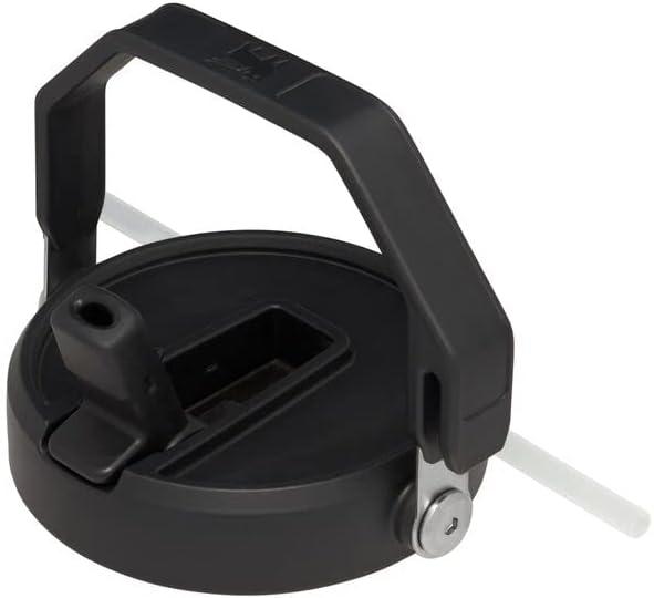 imageSTANLEY IceFlow 20 Flip Straw Jug with Handle 40 oz Twist On Lid and Flip Up Straw Leakproof for Travel and Sports Insulated Stainless Steel BPAFree Black 20Charcoal