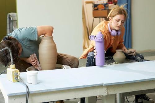 imageStanley IceFlow Fast Flow Water Bottle Angled Spout Lid Lightweight amp Leakproof for Travel amp Sports Insulated Stainless Steel BPAFreeMist