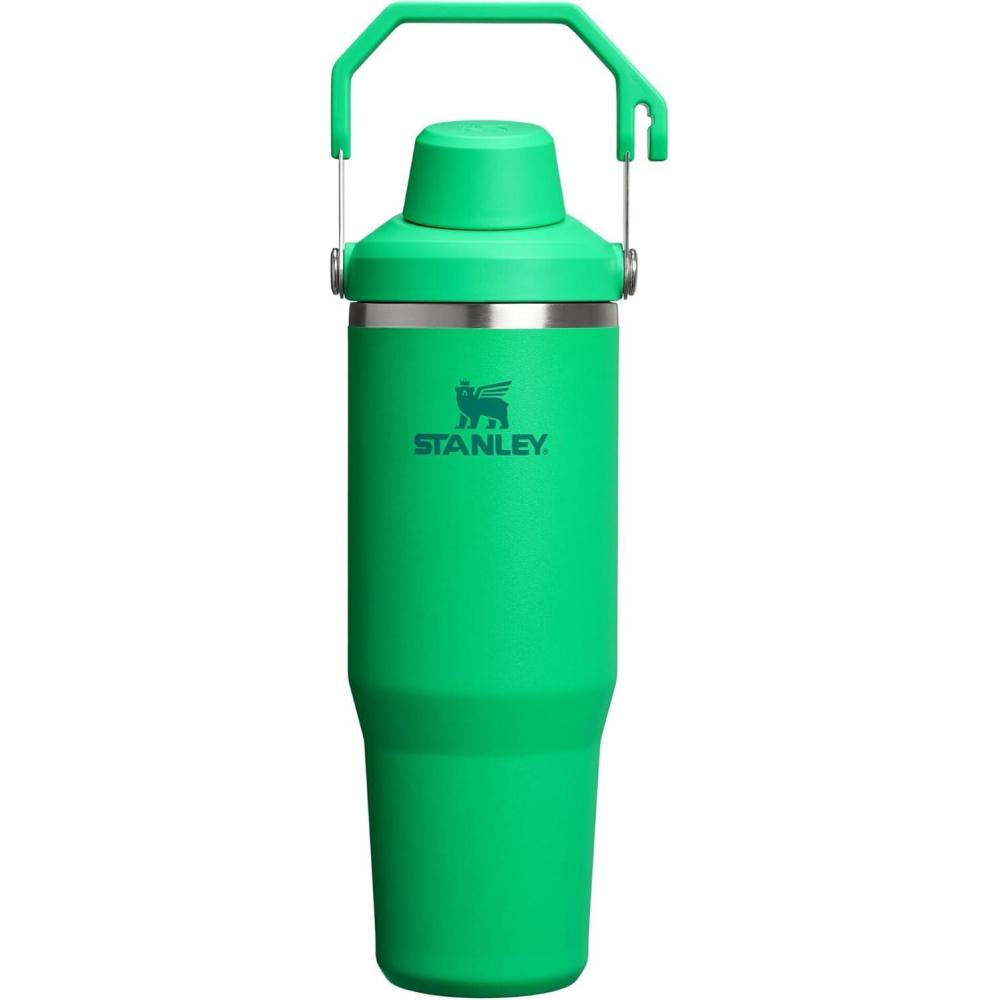 imageStanley IceFlow 20 Fast Flow Tumbler with Handle 40 oz  Twist On Angled Spout Lid  Leakproof Water Bottle  Insulated Stainless Steel  BPAFree  Black 20Meadow