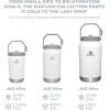 STANLEY IceFlow 2.0 Flip Straw Jug with Handle 40 oz | Twist On Lid and Flip Up Straw | Leakproof for Travel and Sports | Insulated Stainless Steel | BPA-Free | Black 2.0(Black 2.0)