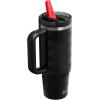 STANLEY Quencher ProTour Flip Straw Tumbler with Leakproof Lid | Built-In Straw & Handle | Cupholder Compatible for Travel | Insulated Stainless Steel Cup | BPA-Free(Black Lovely)