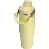 Stanley IceFlow 2.0 Fast Flow Tumbler with Handle 40 oz | Twist On Angled Spout Lid | Leakproof Water Bottle | Insulated Stainless Steel | BPA-Free | Black 2.0(Pomelo)