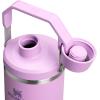 Stanley IceFlow 2.0 Fast Flow Tumbler with Handle 40 oz | Twist On Angled Spout Lid | Leakproof Water Bottle | Insulated Stainless Steel | BPA-Free | Black 2.0(Lilac)