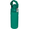 Stanley IceFlow Fast Flow Water Bottle | Angled Spout Lid | Lightweight & Leakproof for Travel & Sports | Insulated Stainless Steel | BPA-Free(Alpine)