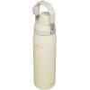 Stanley IceFlow Fast Flow Water Bottle | Angled Spout Lid | Lightweight & Leakproof for Travel & Sports | Insulated Stainless Steel | BPA-Free(Cream Glimmer)