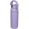 Stanley IceFlow Fast Flow Water Bottle | Angled Spout Lid | Lightweight & Leakproof for Travel & Sports | Insulated Stainless Steel | BPA-Free(Lavender)