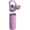 Stanley IceFlow Fast Flow Water Bottle | Angled Spout Lid | Lightweight & Leakproof for Travel & Sports | Insulated Stainless Steel | BPA-Free(Lilac)