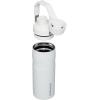 Stanley IceFlow Fast Flow Water Bottle | Angled Spout Lid | Lightweight & Leakproof for Travel & Sports | Insulated Stainless Steel | BPA-Free(Polar)