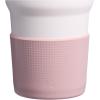 Stanley Quencher Boot and Straw Cover Cap | Anti-Slip Silicone Protector for Tumbler with Handle | Accessory Set for Stainless Steel Drinking Cup | BPA-Free(Pink Dusk)