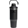 Stanley IceFlow 2.0 Fast Flow Tumbler with Handle 40 oz | Twist On Angled Spout Lid | Leakproof Water Bottle | Insulated Stainless Steel | BPA-Free | Black 2.0(Black 2.0)