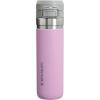 Stanley Quick Flip GO Water Bottle 24 oz | Push Button Lid | Leakproof and Packable for Travel and Sports | Insulated Stainless Steel | BPA-Free | Black 2.0(Lilac 2.0)
