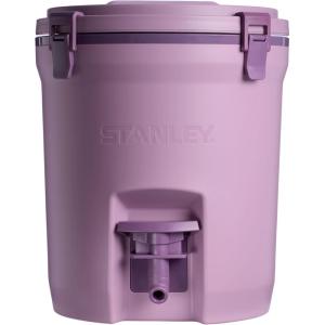 STANLEY Adventure Fast Flow Water Jug 2 Gallon Leakproof Ice Water Dispenser Insulated Beverage Cooler Easy Pour Spigot and Latched Foam Lid BPA-Free(Lilac)