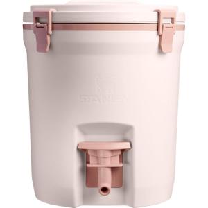 STANLEY Adventure Fast Flow Water Jug 2 Gallon Leakproof Ice Water Dispenser Insulated Beverage Cooler Easy Pour Spigot and Latched Foam Lid BPA-Free(Rose Quartz)