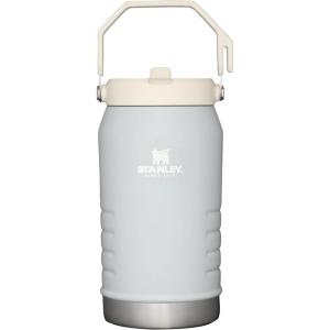 STANLEY IceFlow 2.0 Flip Straw Jug with Handle 40 oz | Twist On Lid and Flip Up Straw | Leakproof for Travel and Sports | Insulated Stainless Steel | BPA-Free | Black 2.0(Cloud)