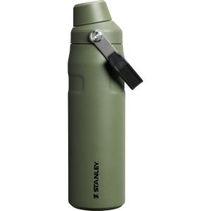Stanley IceFlow Fast Flow Water Bottle | Angled Spout Lid | Lightweight & Leakproof for Travel & Sports | Insulated Stainless Steel | BPA-Free(Dried Pine VRT)