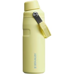 Stanley IceFlow Fast Flow Water Bottle | Angled Spout Lid | Lightweight & Leakproof for Travel & Sports | Insulated Stainless Steel | BPA-Free(Pomelo)