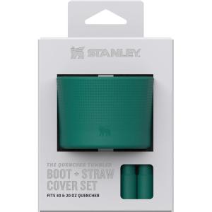 Stanley Quencher Boot and Straw Cover Cap | Anti-Slip Silicone Protector for Tumbler with Handle | Accessory Set for Stainless Steel Drinking Cup | BPA-Free(Alpine)
