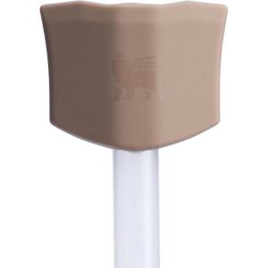 Stanley Quencher Stay Smooth Anti-Pucker Straw Topper 2-Pack | Ergonomic Sip Through Straw Cap for Tumbler with Handle | Silicone Accessory for Drinking Cup | BPA-Free(Sand)