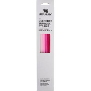 Stanley Quencher Tumbler Straws | Reusable Replacement Straws for Tumbler with Handle | Stainless Steel Drinking Cup Accessory | BPA-Free(Pink Multi Pack)