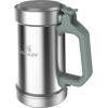 STANLEY Classic Bottle Opener Beer Stein 24 oz | Flip Up Lid and Heavy Duty Handle with Built In Bottle Opener | Insulated Stainless Steel Beer Mug | BPA-Free | Stainless Steel Shale