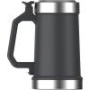 STANLEY Classic Bottle Opener Beer Stein 24 oz | Flip Up Lid and Heavy Duty Handle with Built In Bottle Opener | Insulated Stainless Steel Beer Mug | BPA-Free | Black 2.0
