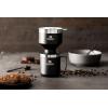 STANLEY Perfect Brew Pour Over Set | 12 oz Camp Mug with Lid Included | Drip Coffee Maker with Reusable Filter | Insulated Stainless Steel | BPA-Free | Cream Gloss(Matte Black)