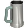 Stanley Stay-Chill Beer Stein 24 oz | Heavy Duty Big Grip Handle | Beer Tumbler Drink Cup, Holds 2 Cans | Insulated Stainless Steel Party Mug | BPA-Free(Stainless Steel Shale)
