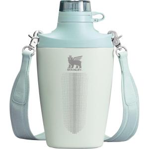 Stanley Cross Bottle 23 oz | Travel Water Bottle with Jacquard Strap | Leakproof Tritan Lid with Removable Straw | Insulated Stainless Steel | BPA-Free | Toast VRT(Mist)